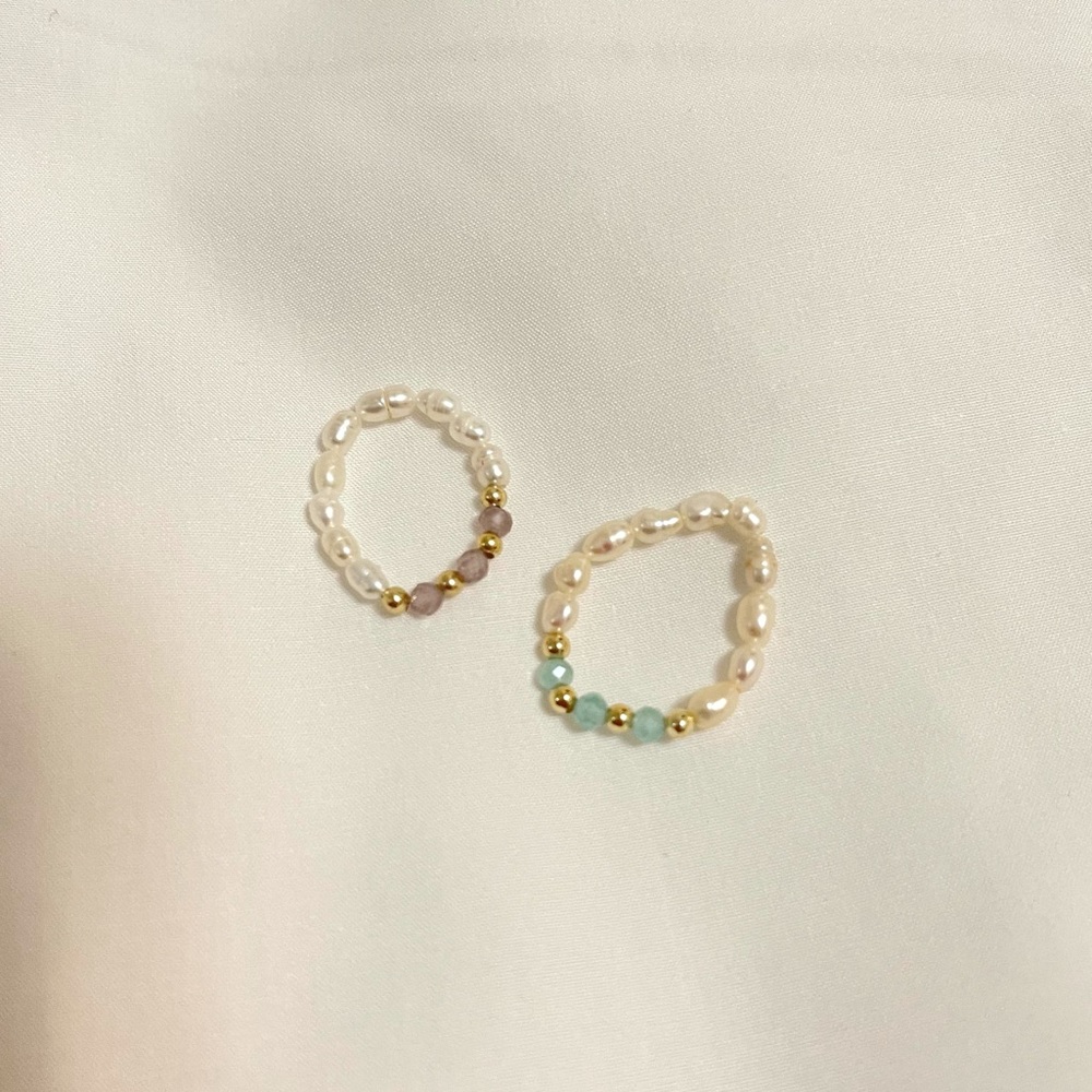 Super Classy Beaded Ring Bundle 💍